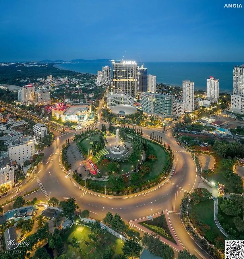 Homestay Cua Song- Can Ho 1Pn Master Lon 2 Giuong Co Balcony - Bai Sau וונג טאו דירה