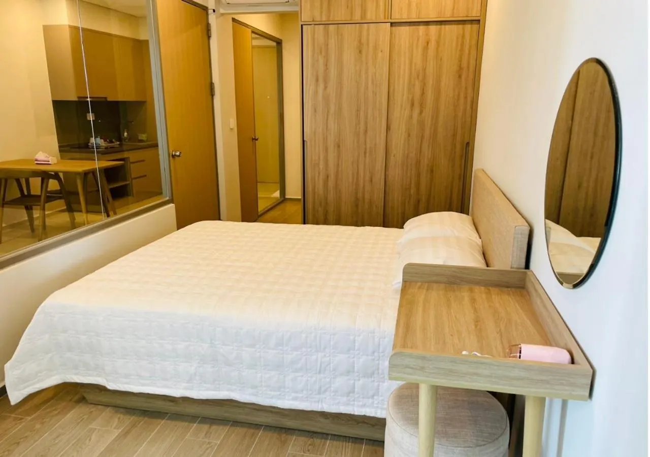 Homestay Cua Song- Can Ho 1Pn Master Lon 2 Giuong Co Balcony - Bai Sau וונג טאו 0*,