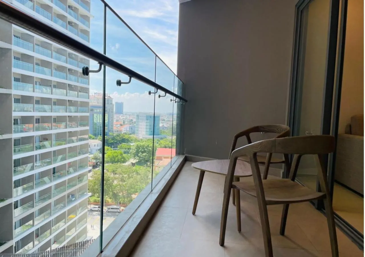 דירה Homestay Cua Song- Can Ho 1Pn Master Lon 2 Giuong Co Balcony - Bai Sau וונג טאו