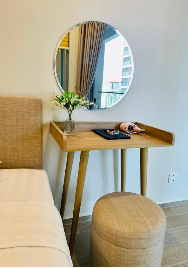 Homestay Cua Song- Can Ho 1Pn Master Lon 2 Giuong Co Balcony - Bai Sau וונג טאו